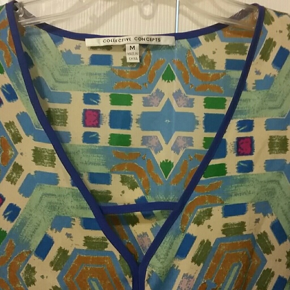 Multi colored tribal tank - Picture 6 of 8